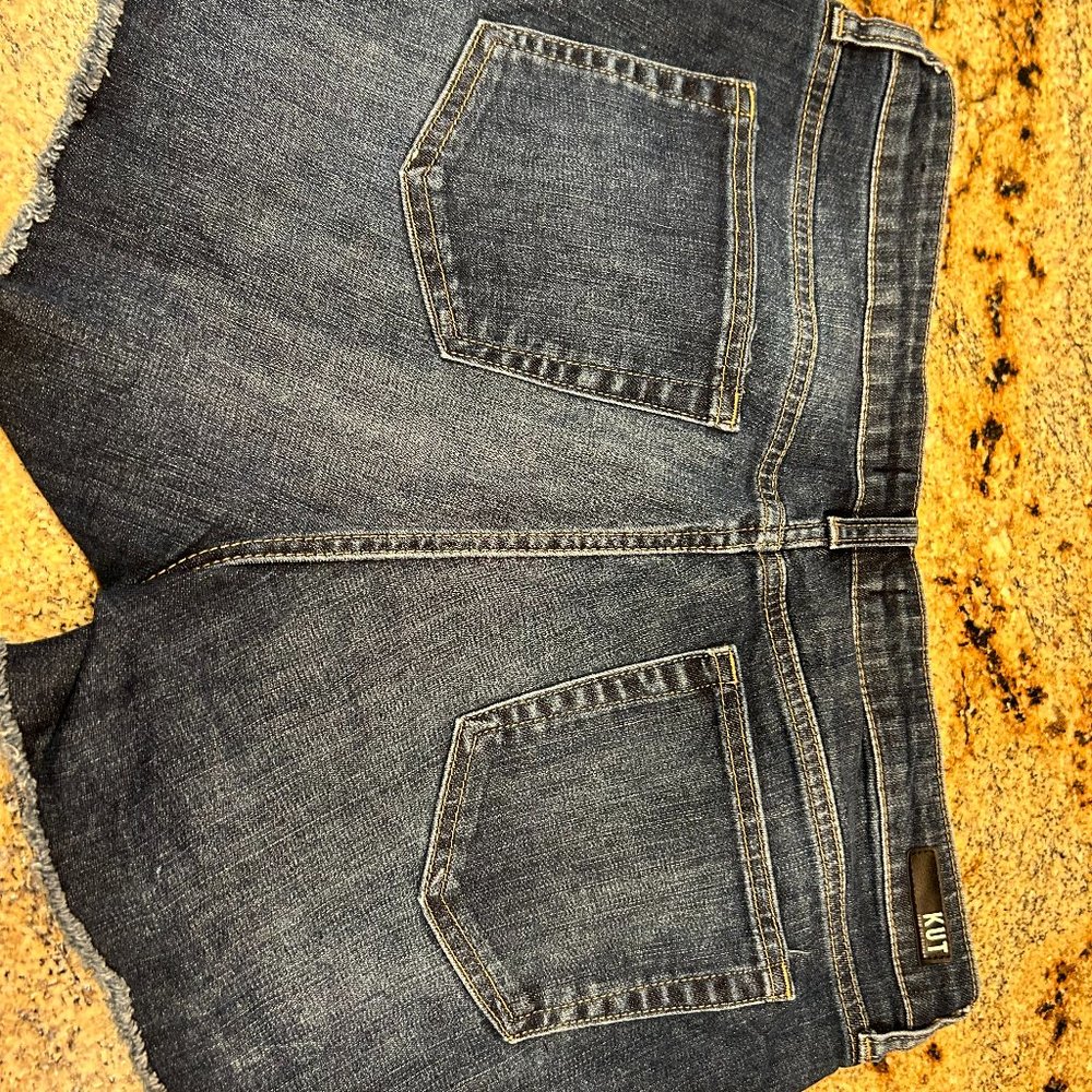 Womens Kut from the Kloth Gidget Fray Short